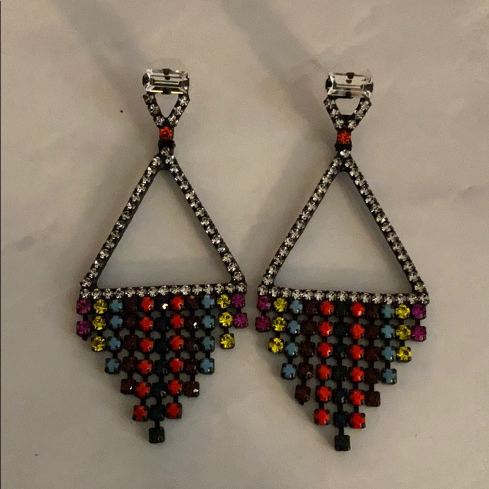 Henri Bendel chandelier earrings